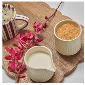 Cream Ceramic Pitcher